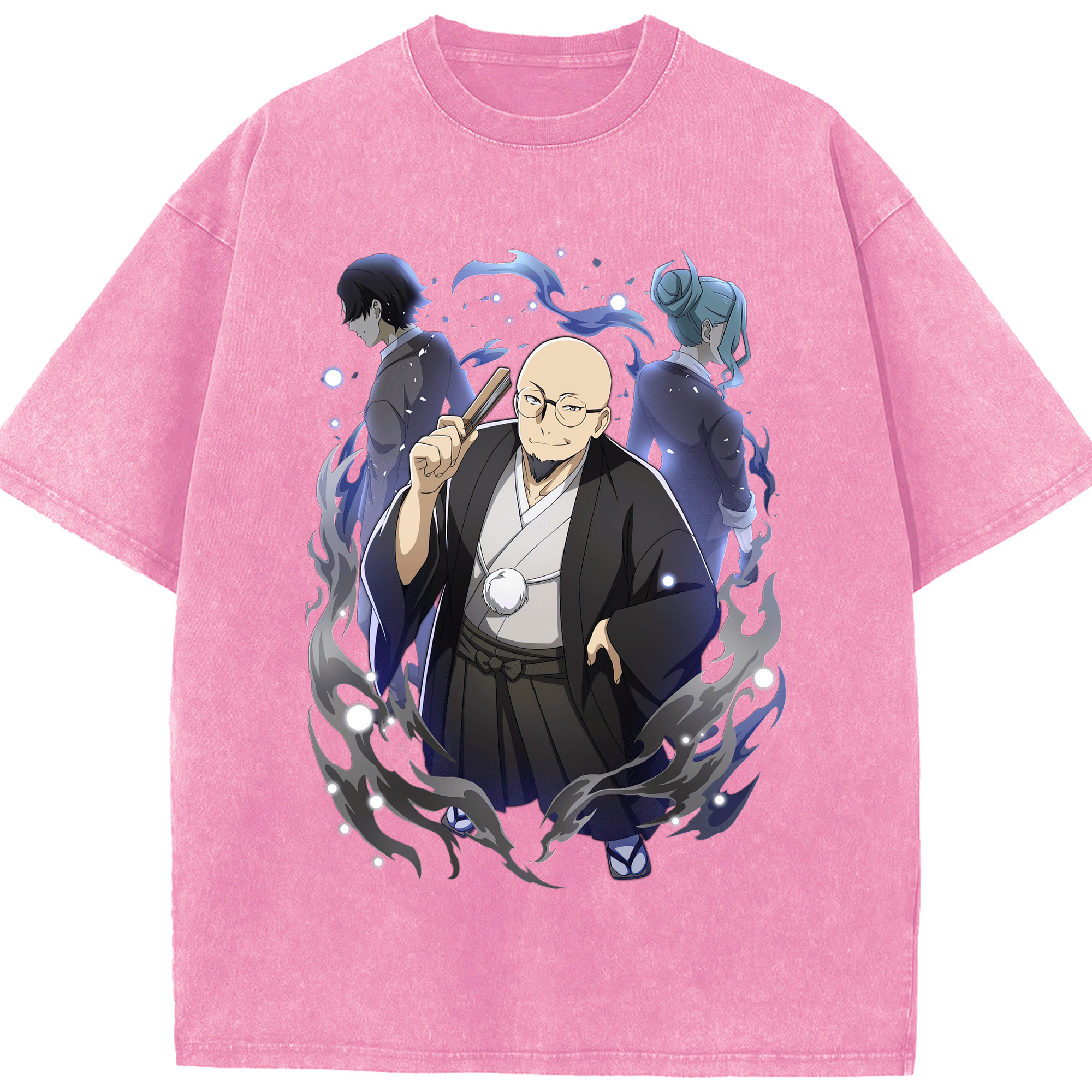 （画像用） 文豪ストレイドッグス Bungo Stray Dogs 綿100% ヴィンテージ風 半袖Tシャツ（フロントプリント）